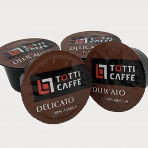 Кава в капсулах TOTTI Caffe Delicato, капс. ящ/8г*100 (PL)