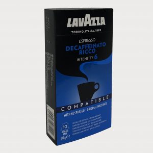 Кофе мел Lavazza NCC Espresso Decaff Ricco 10 шт (10) (капсулы)