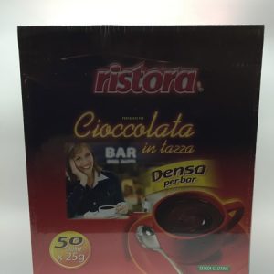 Напій розчинний для приготування порційного шоколаду ТМ Ristora порц.50*25(уп)