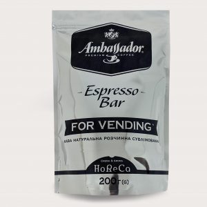 Кава розчинна для торгових автоматів Ambassador Espresso Bar,пакет 200г*6