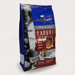 Кофе в зернах Ambassador Expert, пакет, 1000г*6